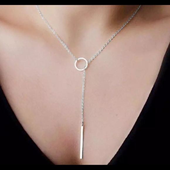 Boutique Jewelry - 🔥3/$15 or 6/$25🔥Circle Lariat Choker Necklace